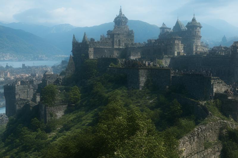 00005-2771440048-fking_scifi_v2, werefish Three Castles, Defensive Wall and Ramparts of the Market-Town of Bellinzona, highly detailed, 8k resolu.png